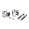 REGENT HARDWARE  2-PT-KIT FRONT DOOR COMM LOCK GUIDES & TIPS STAINLESS STEEL 1000072